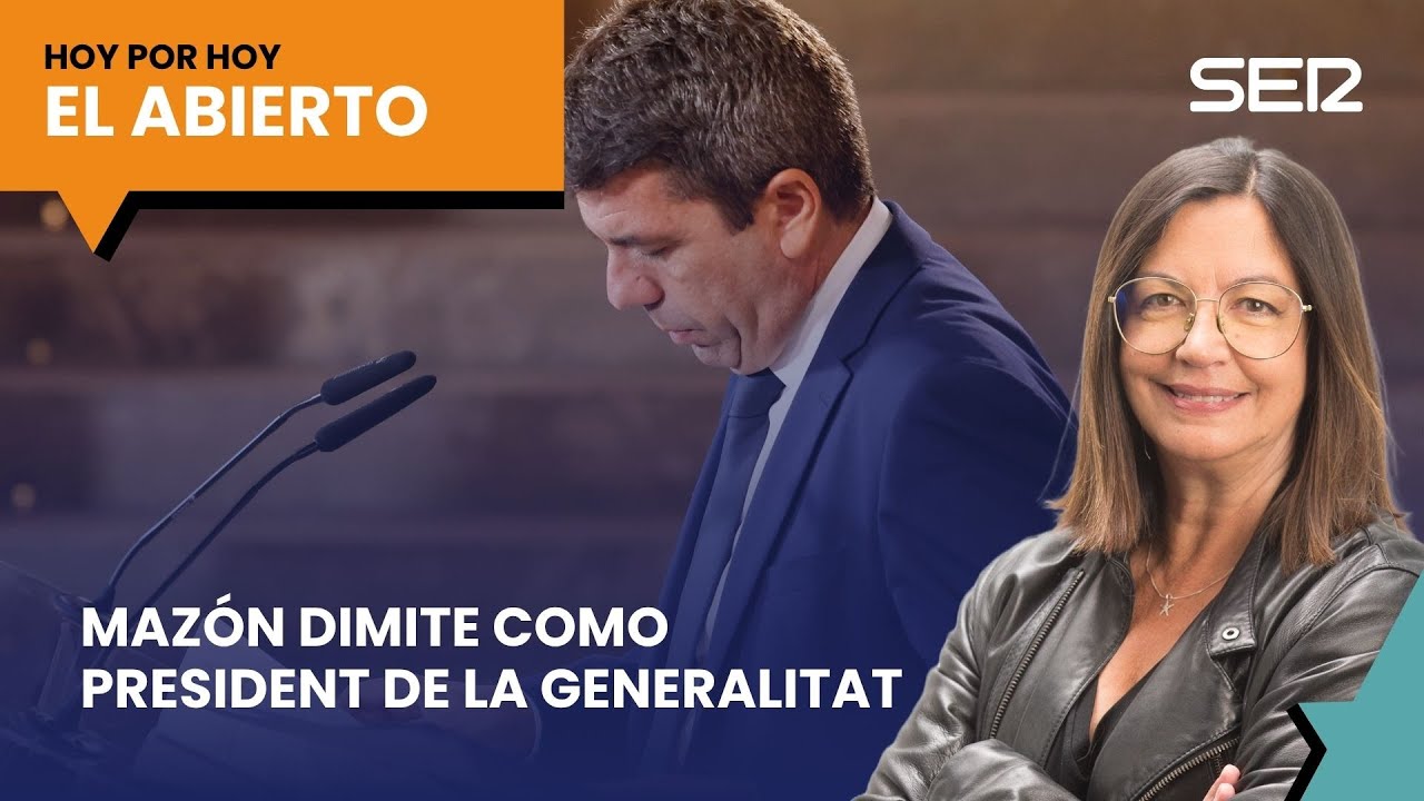 Mazón dimite como president de la Generalitat Valenciana | El Abierto (03/11/2025)