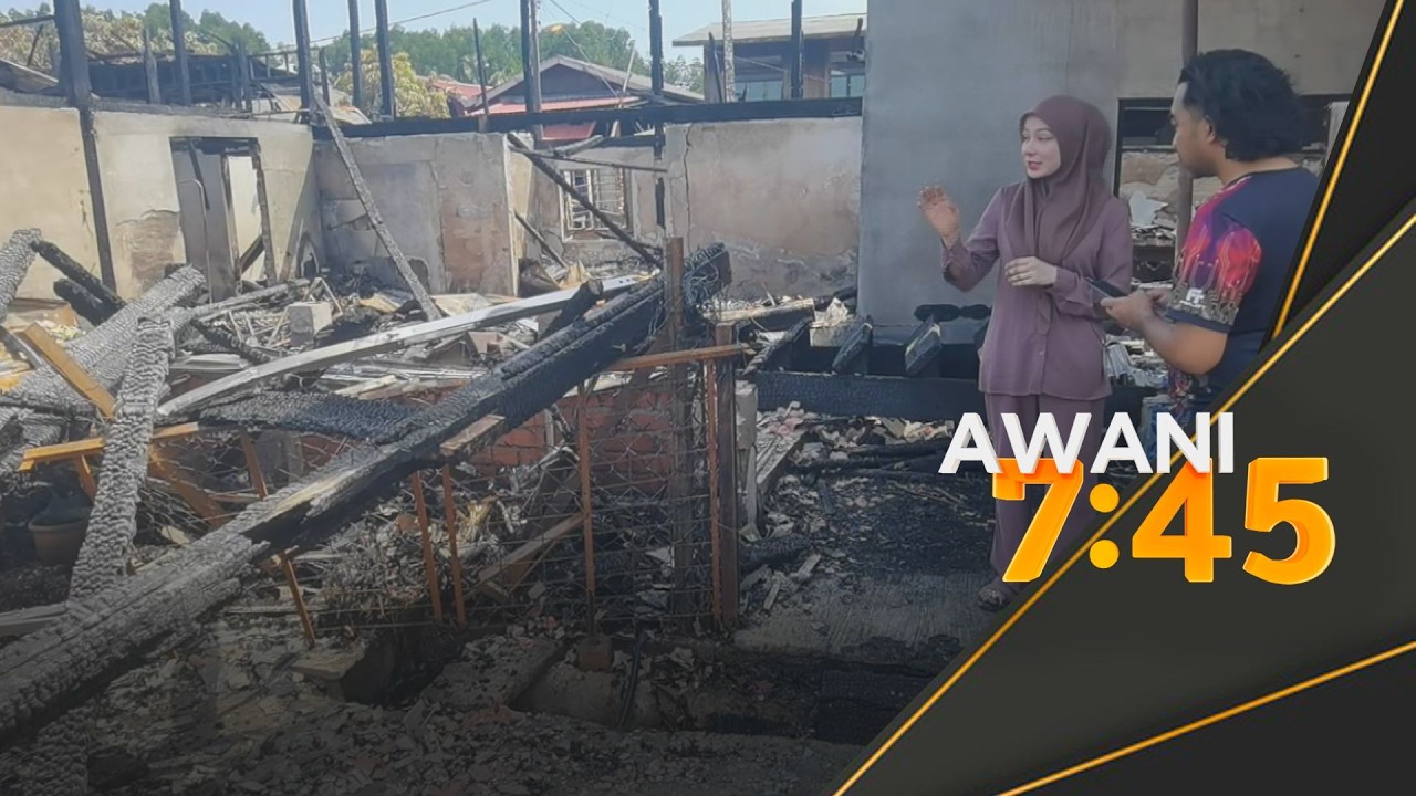 Aidilfitri suram, rumah lima keluarga hangus