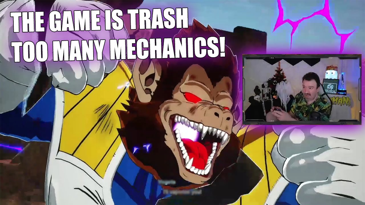 45 Y/O Streamer Rages at Sparking Zero in Vegeta Mission & Trashes the Game Mechanics