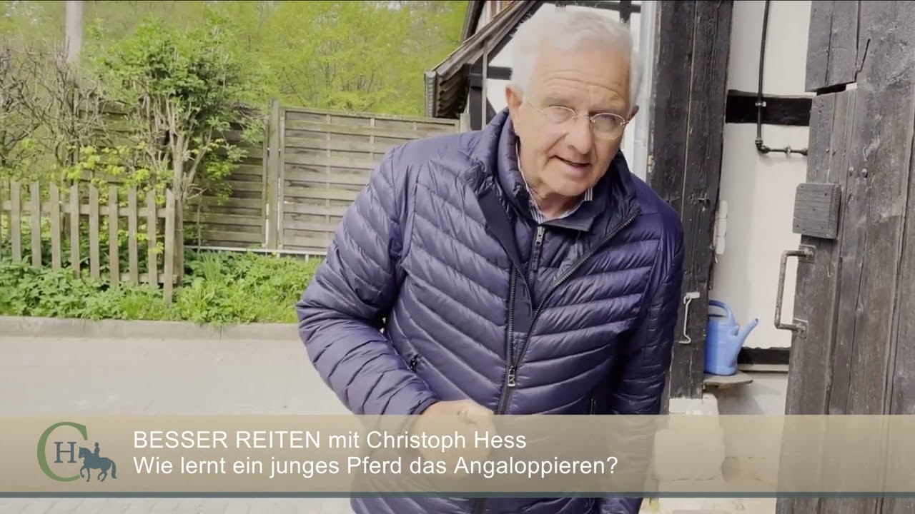 13 BESSER Reiten mit Christoph Hess - Wie lernt ein junges Pferd das Angaloppieren?