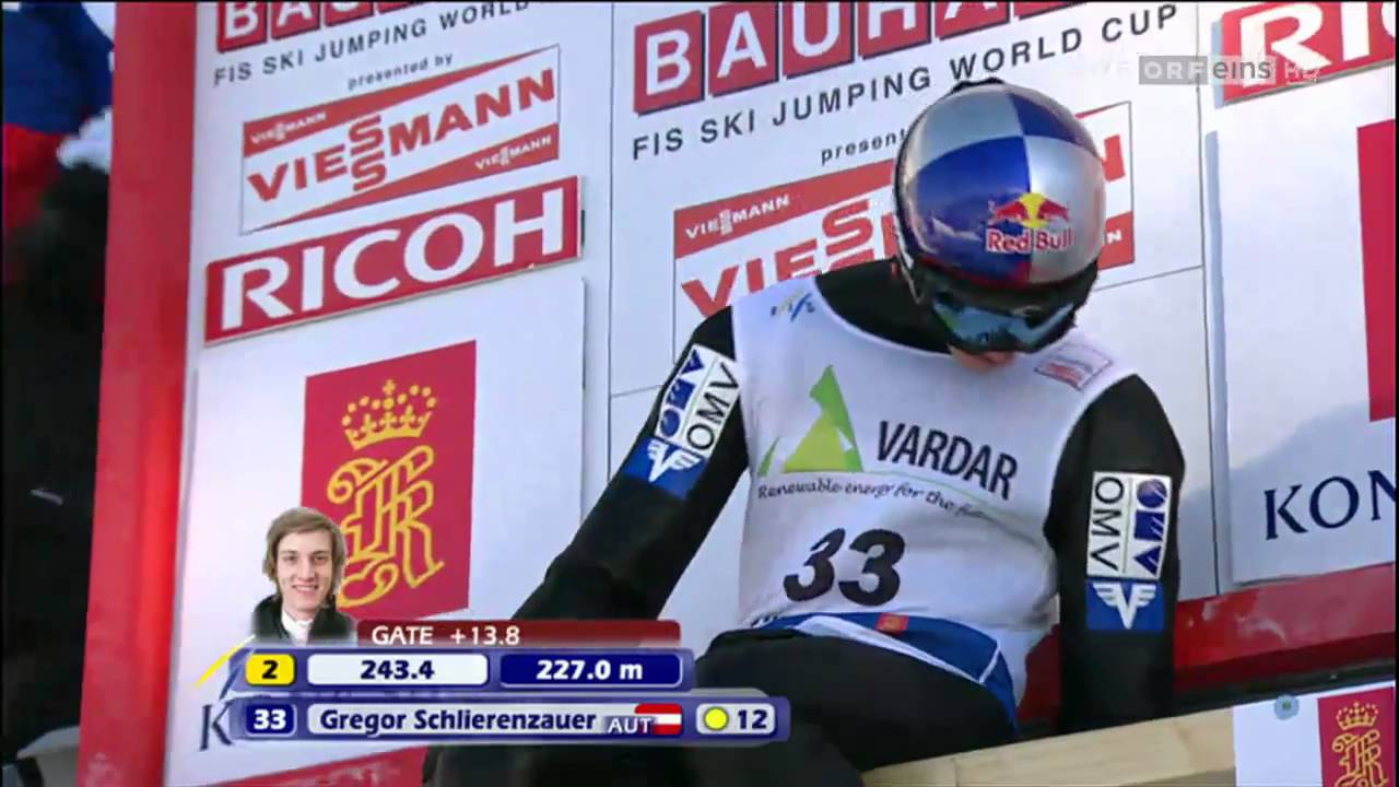 Gregor Schlierenzauer 13.02.2011 Vikersund 237,5m ORF HD