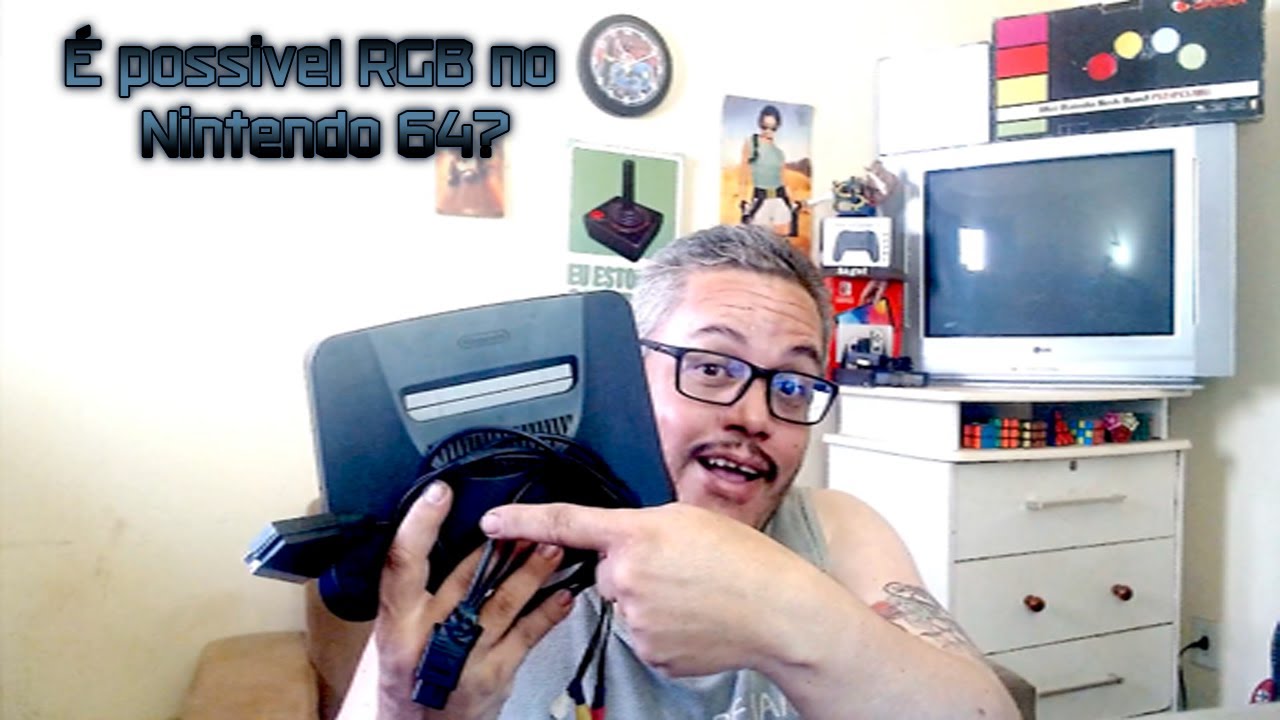 Quando eu fiz mod RGB no meu Nintendo 64