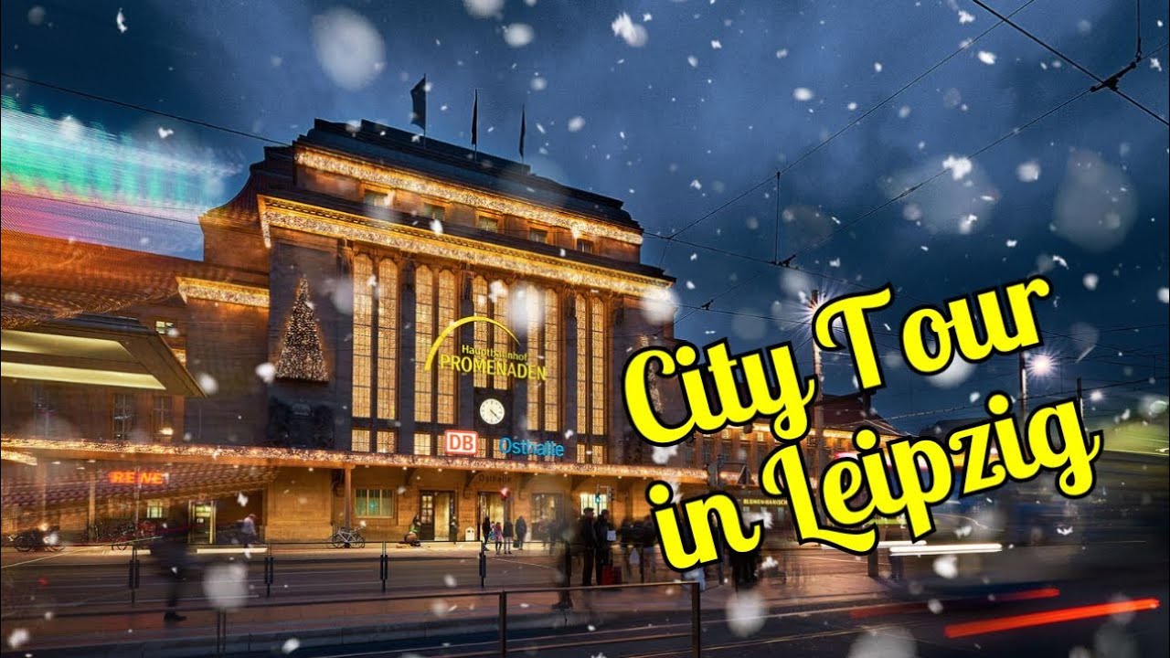 Walking from Leipzig main station to city center #Leipzig #citytour