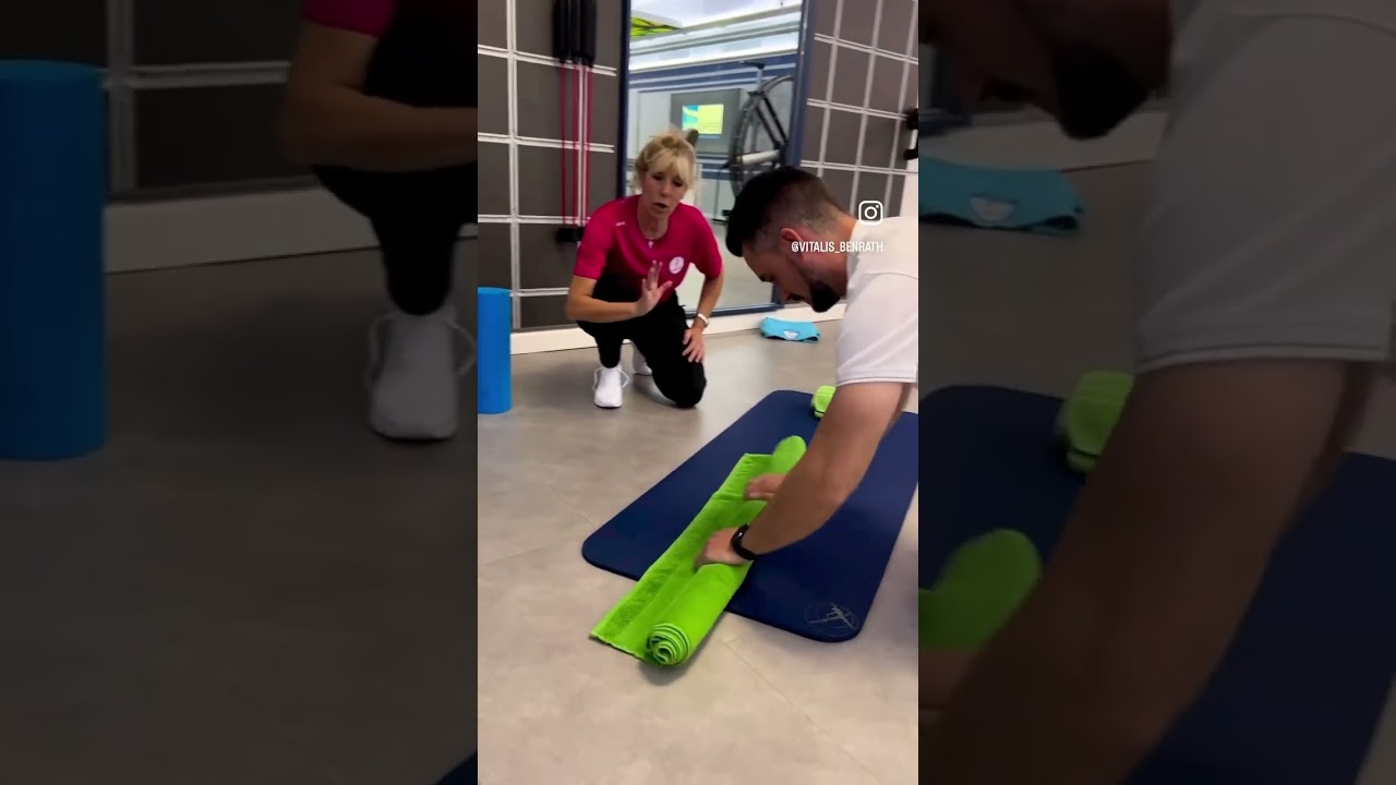 Alltags-Übung Teil 1: Entspannung der Brustwirbelsäule Vorbereitung 