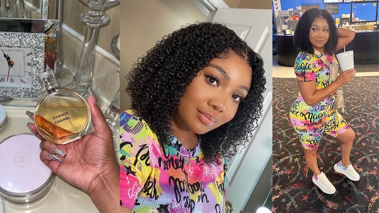 FULL GRWM: Night Out! UPDATES! Curly Hair + Makeup + Outfit +Fragrance! WowAfrican | allofdestiny