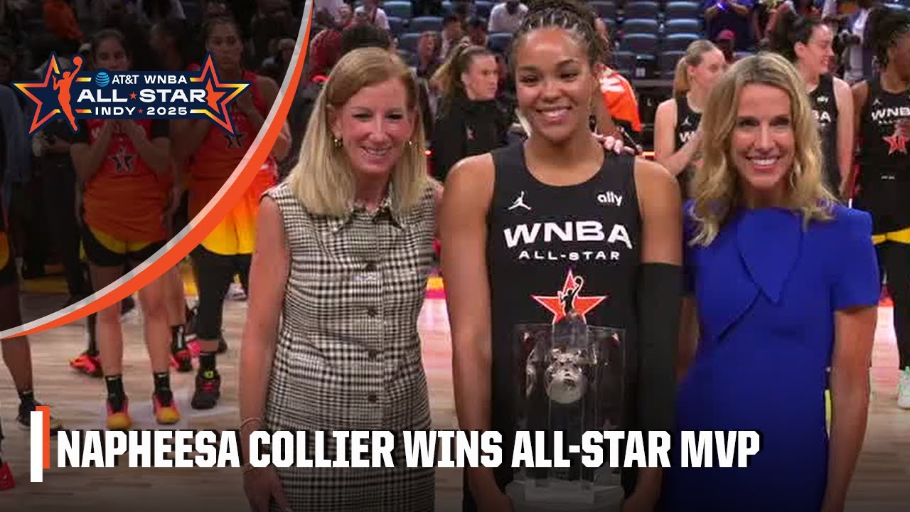 WNBA All-Star Game MVP Trophy Presentation 🏆
