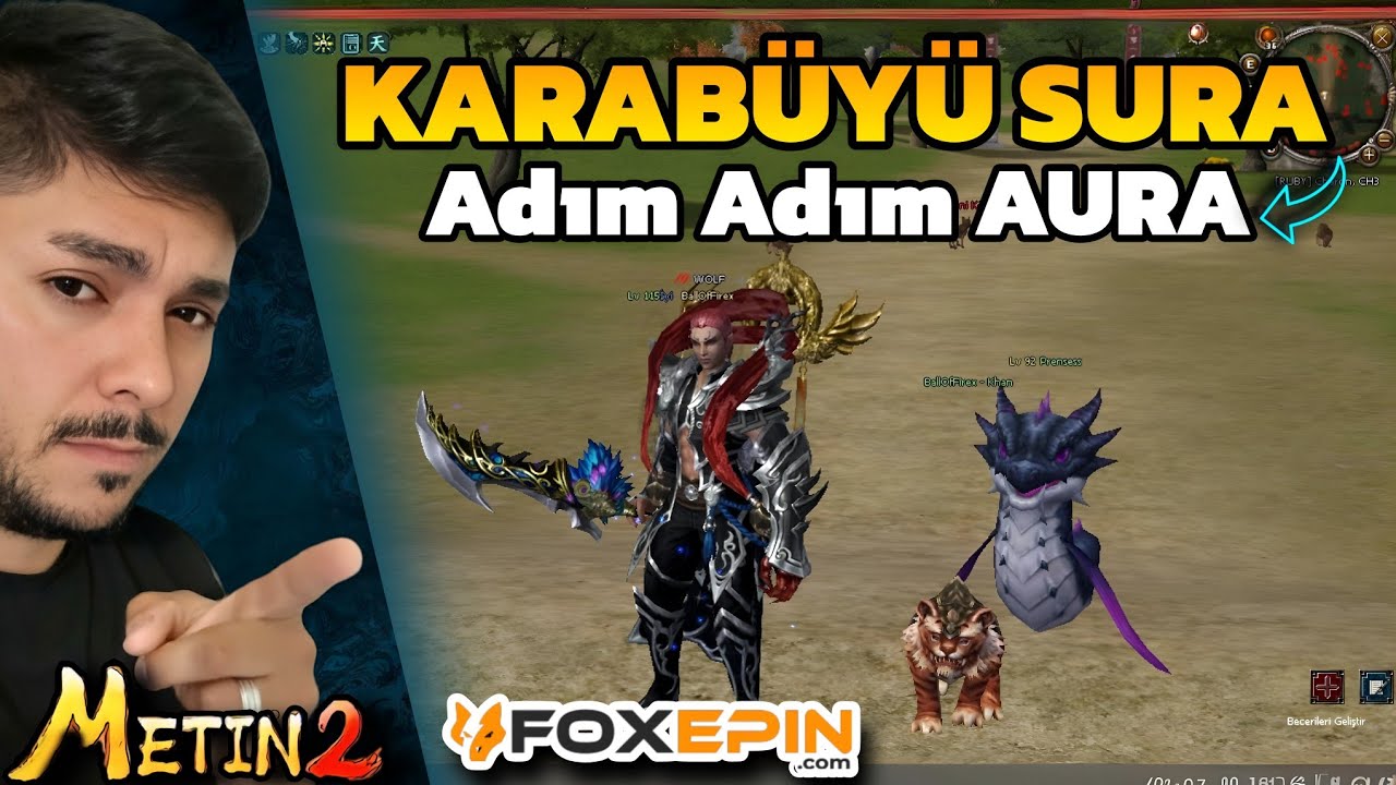 KaraBüyü Sura İle Aura Hazırlığı | Pet Buga Girdi | Metin2 TR Ruby#322 #metin2 #metin2tr #metin2ruby