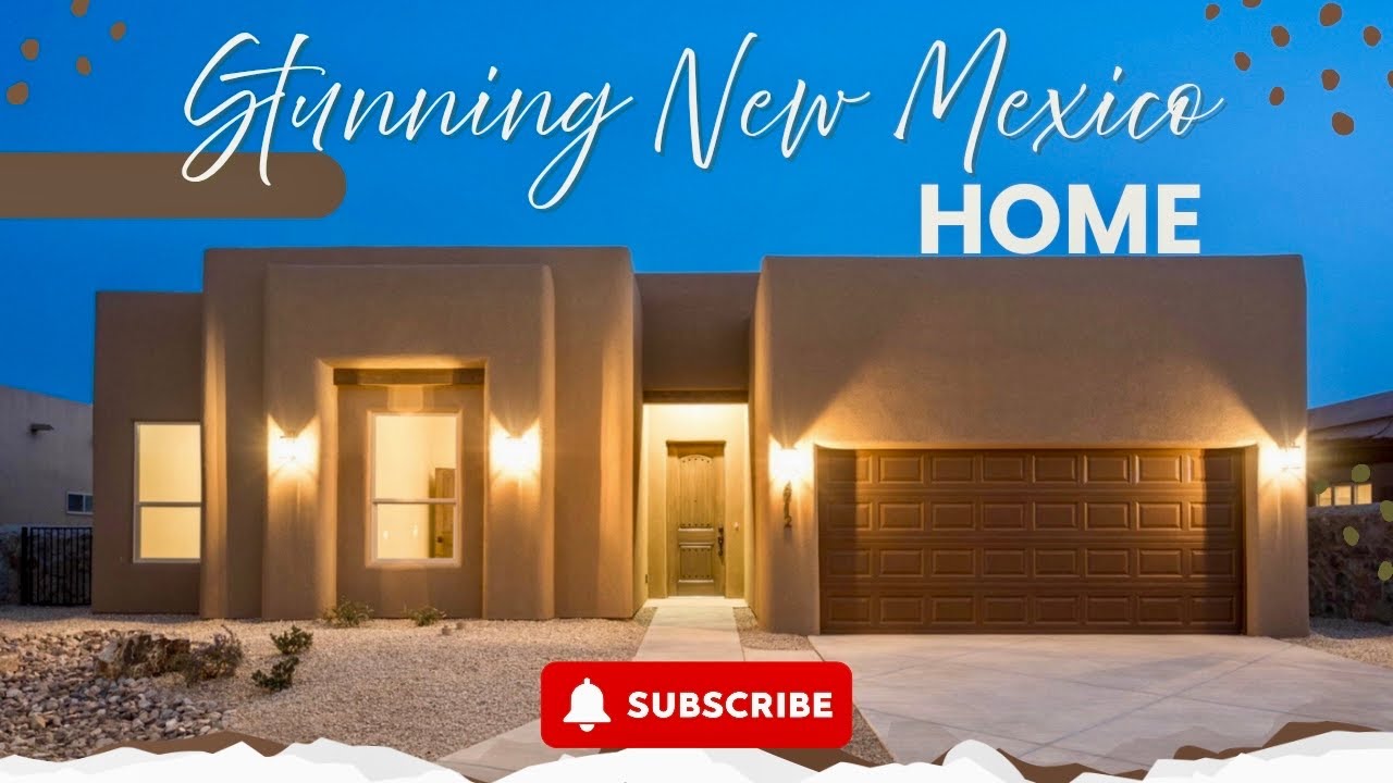 NEW Construction Home Near El Paso TX with Ultra-Low Taxes | Las Cruces Real Estate Tour 🏡✨ 