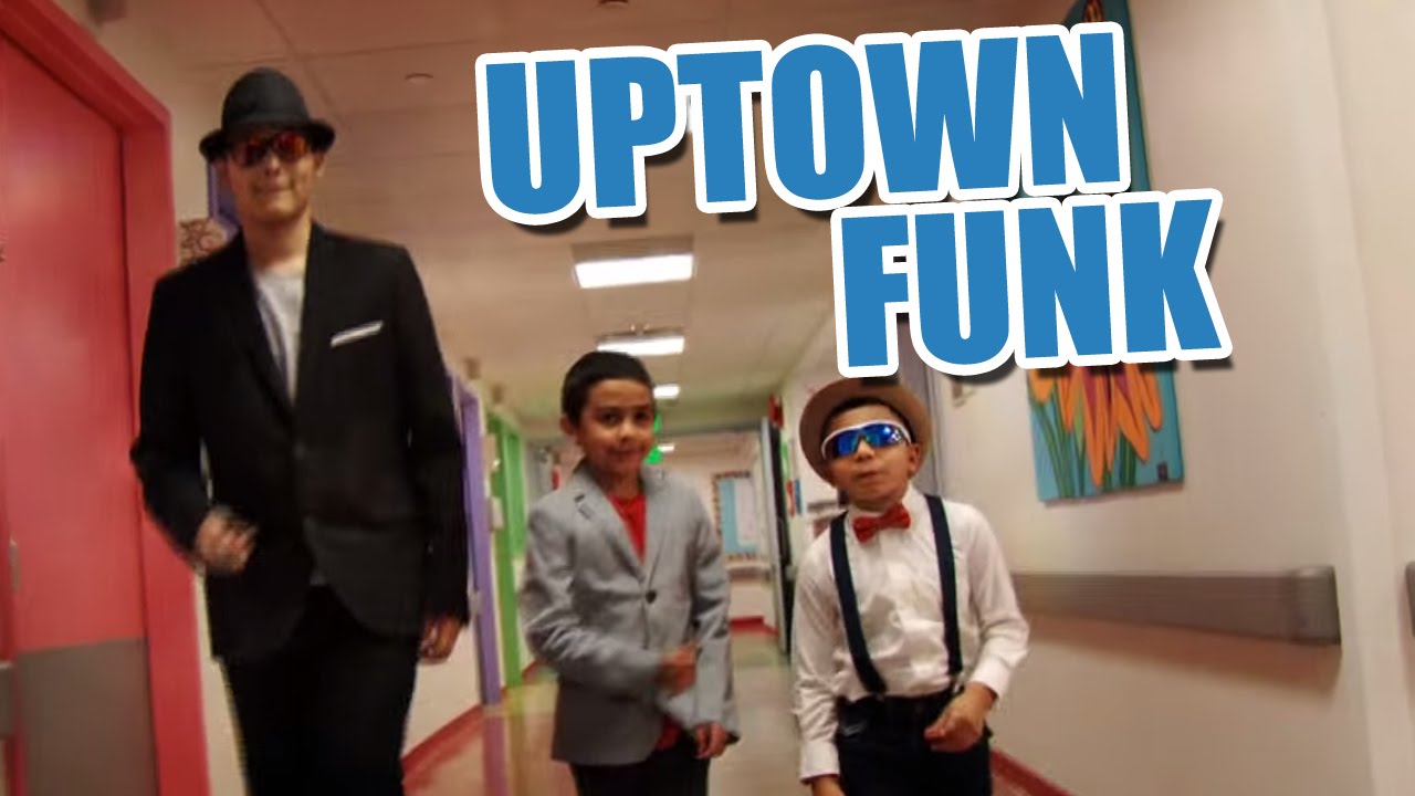 Uptown Funk music video performed by The Children's Hospital at Saint Peter's University Hospital