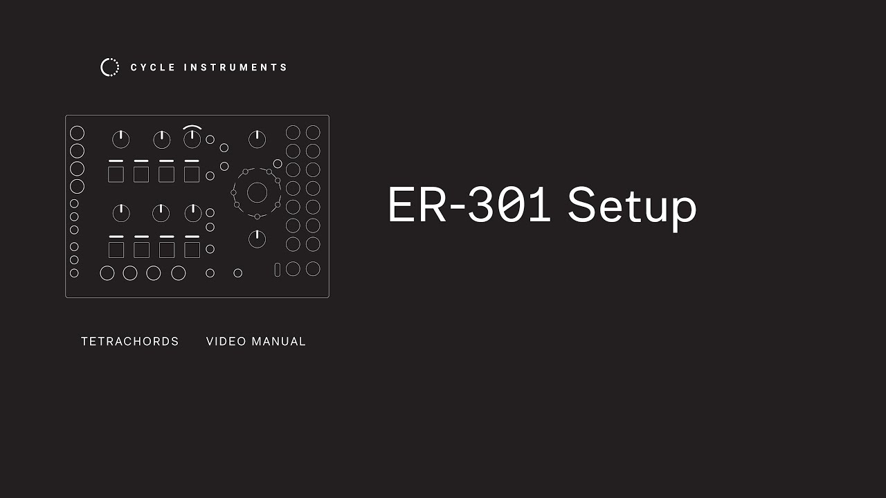 ER 301 Setup