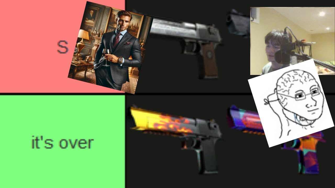 what your desert eagle skin says about you...