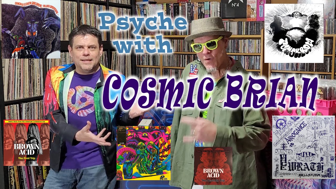 Psychedelic Rock with guest Cosmic Brian!  Vinyl Community