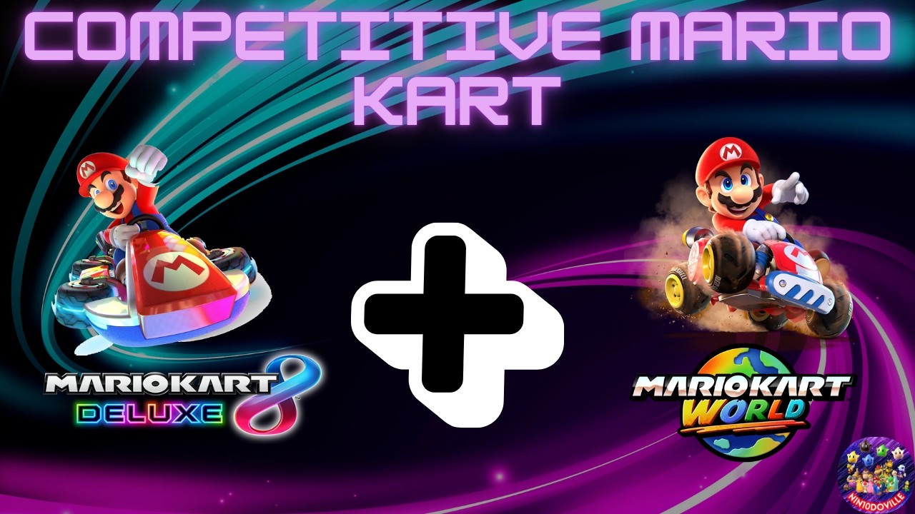 Mario Kart World & Mario Kart 8 Deluxe Lounge Live! | Competitive Mario Kart