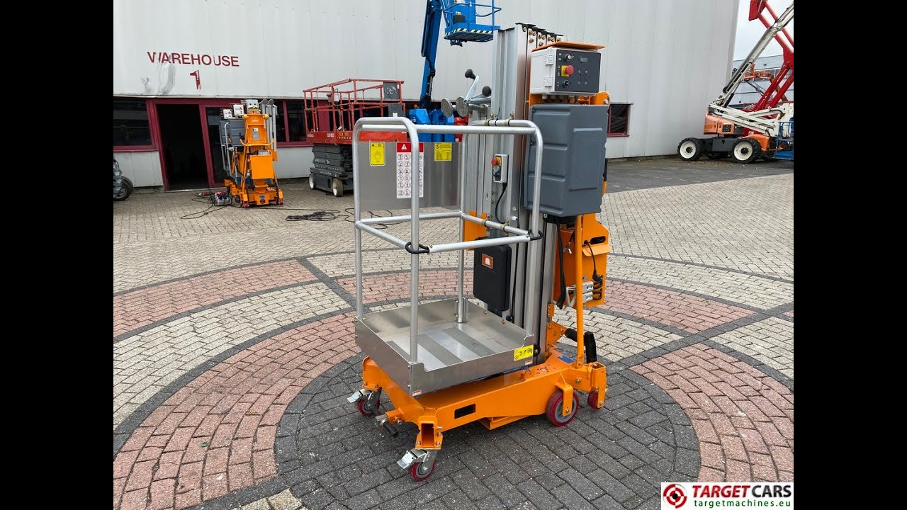 783551 HANGCHA HV80M-LC DC VERTICAL MAST AERIAL WORK LIFT PLATFORM 820CM 2025 NEW UNUSED
