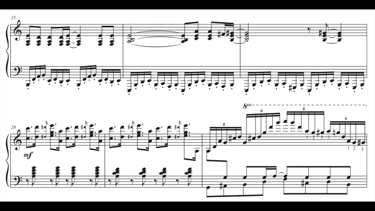 I will survive  - piano arrangement by Tal Zilber (with the score)