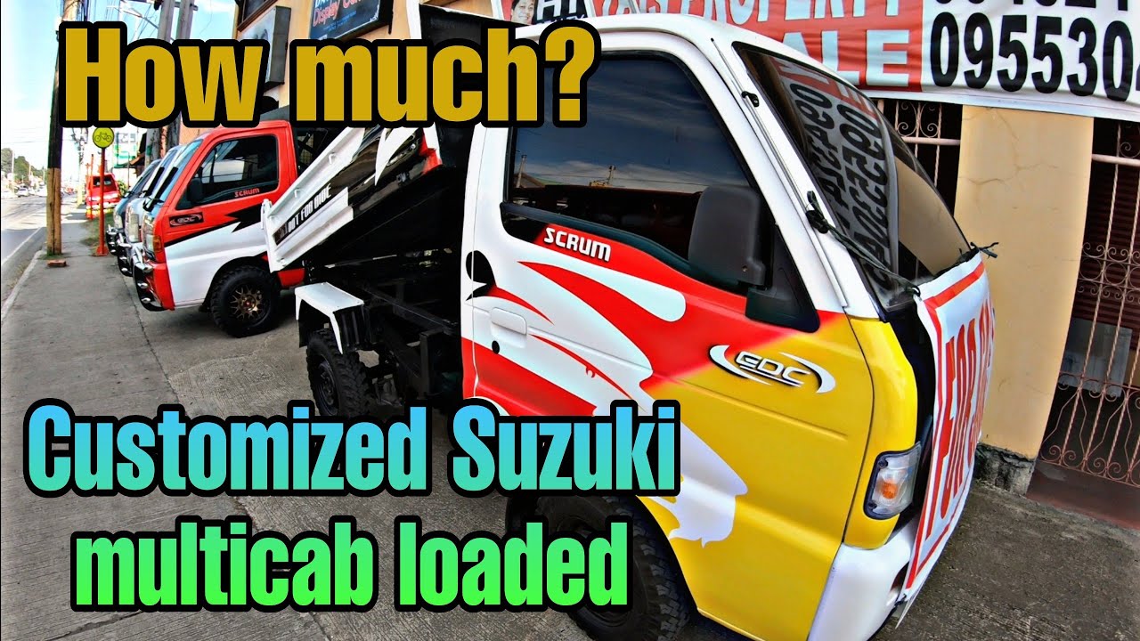 Mura at loaded customized Suzuki Multicab(scrum,da63t,da62t)#suzuki #surplus #pickup