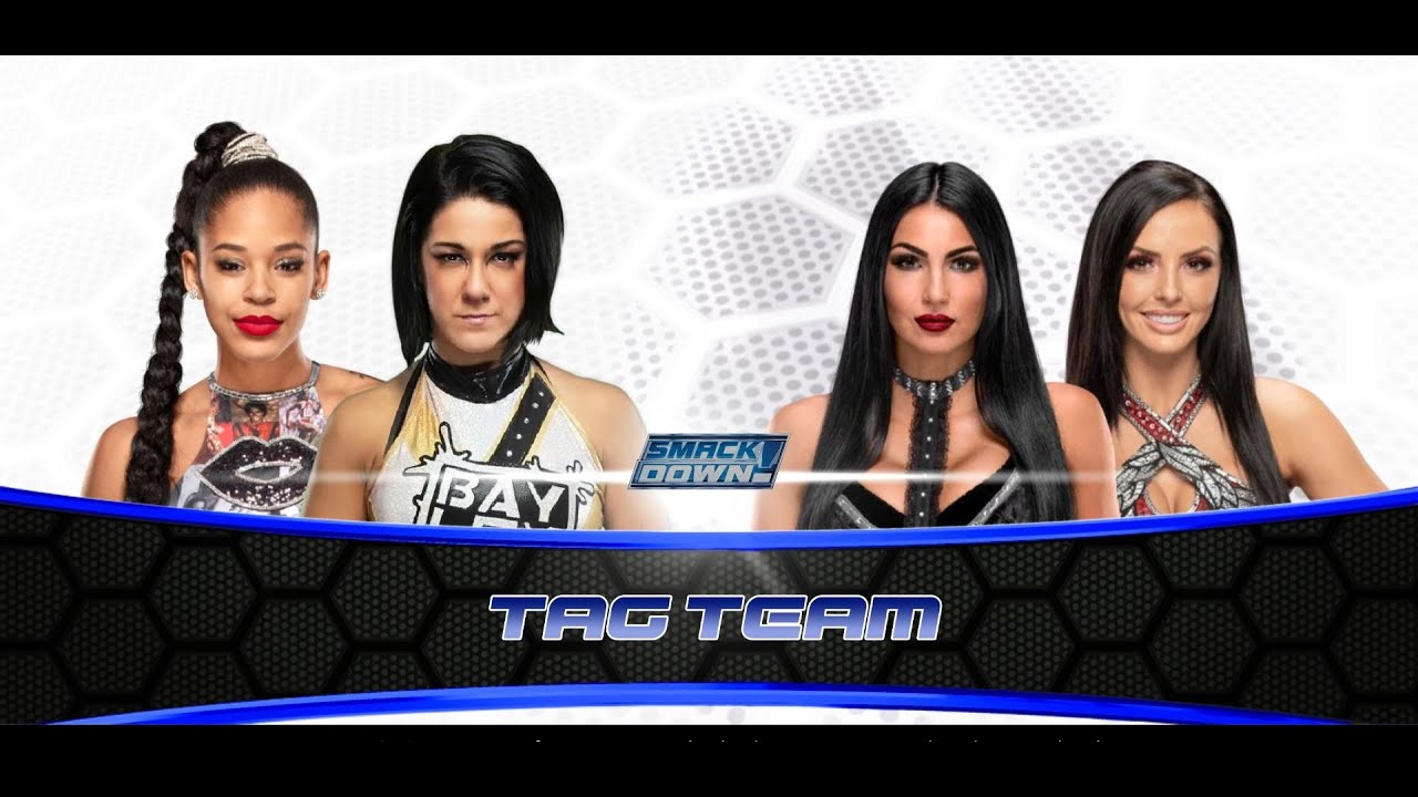 Bayley & Bianca Belair vs. The IIconics: WWE 2K19 Gameplay