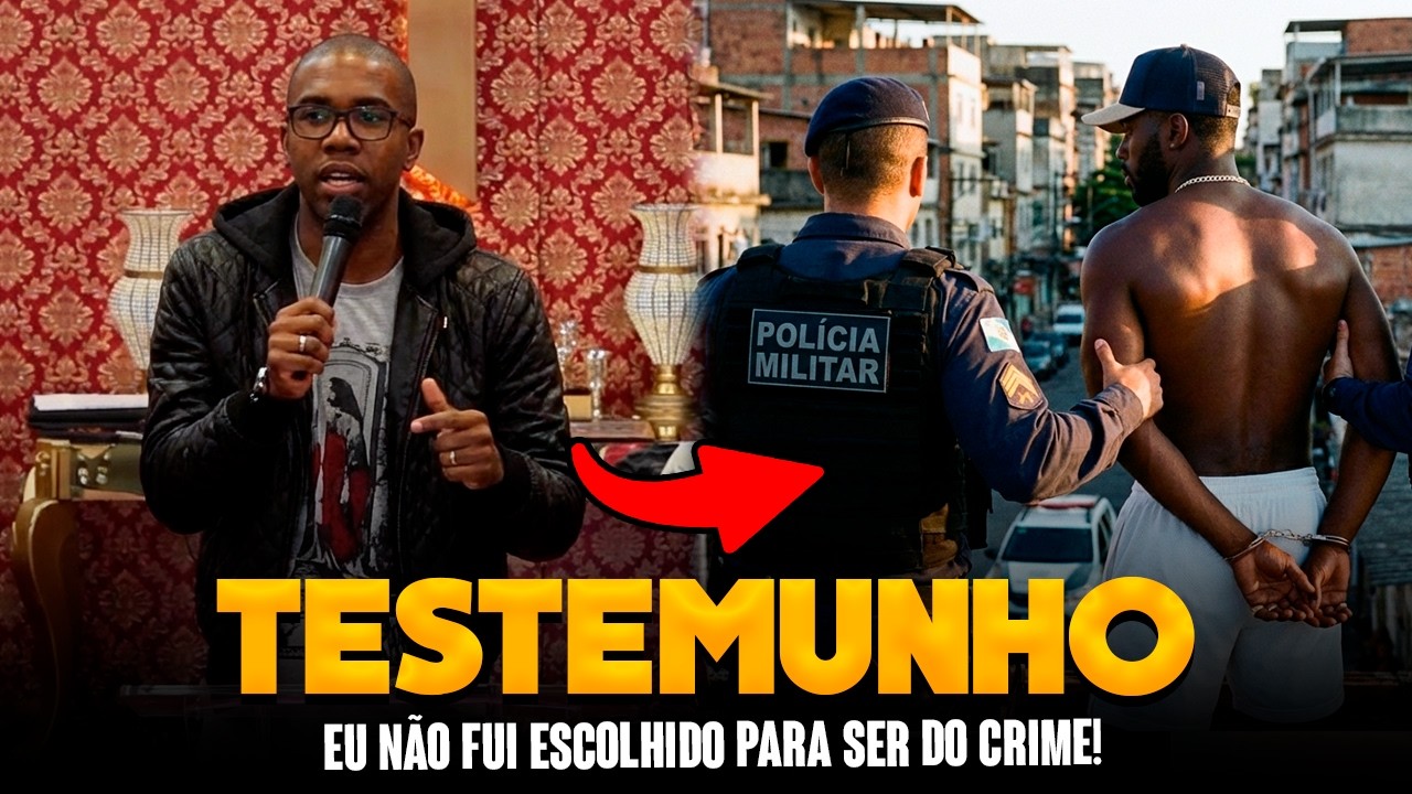 É DE ARREPIAR O TESTEMUNHO DESSE IRMÃO! EU NÃO FUI ESCOLHIDO PARA SER DO MAL!