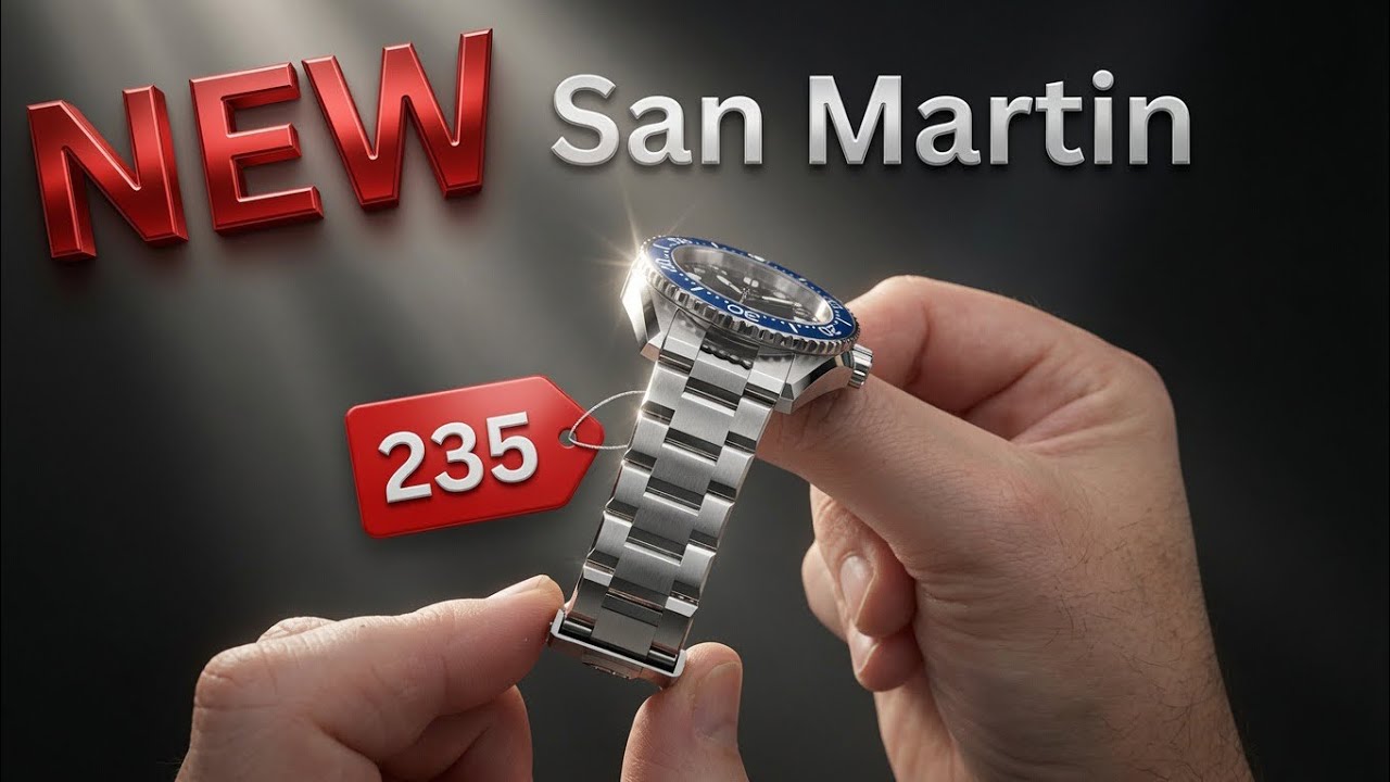 Let Me Show You Just How Good San Martin Watches Are! Incredible Omega Planet Ocean Alternative!