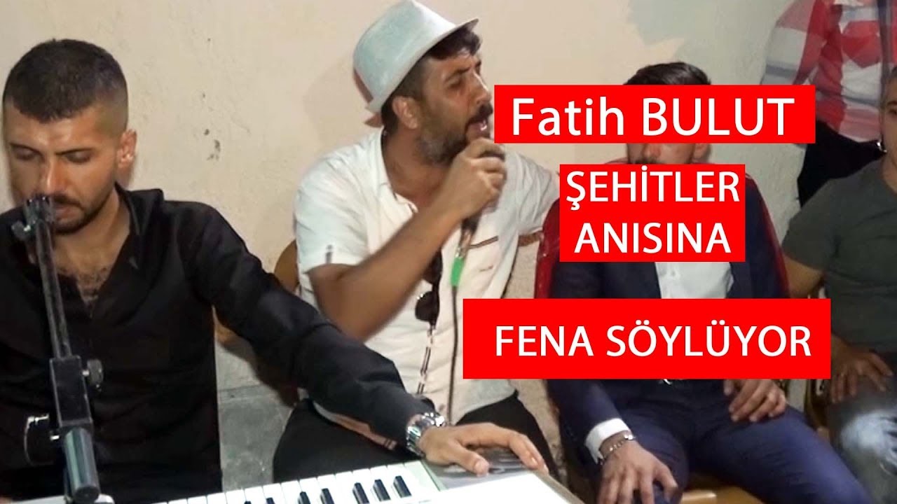 FATİH BULUT ŞEHİTLER ANISINA ÖYLE BİR SÖYLEDİ Kİ