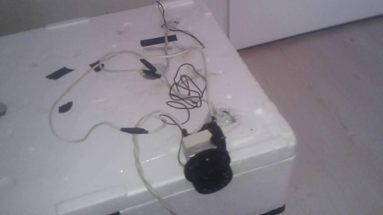 El yapımı kuluçka makinası analog termostat