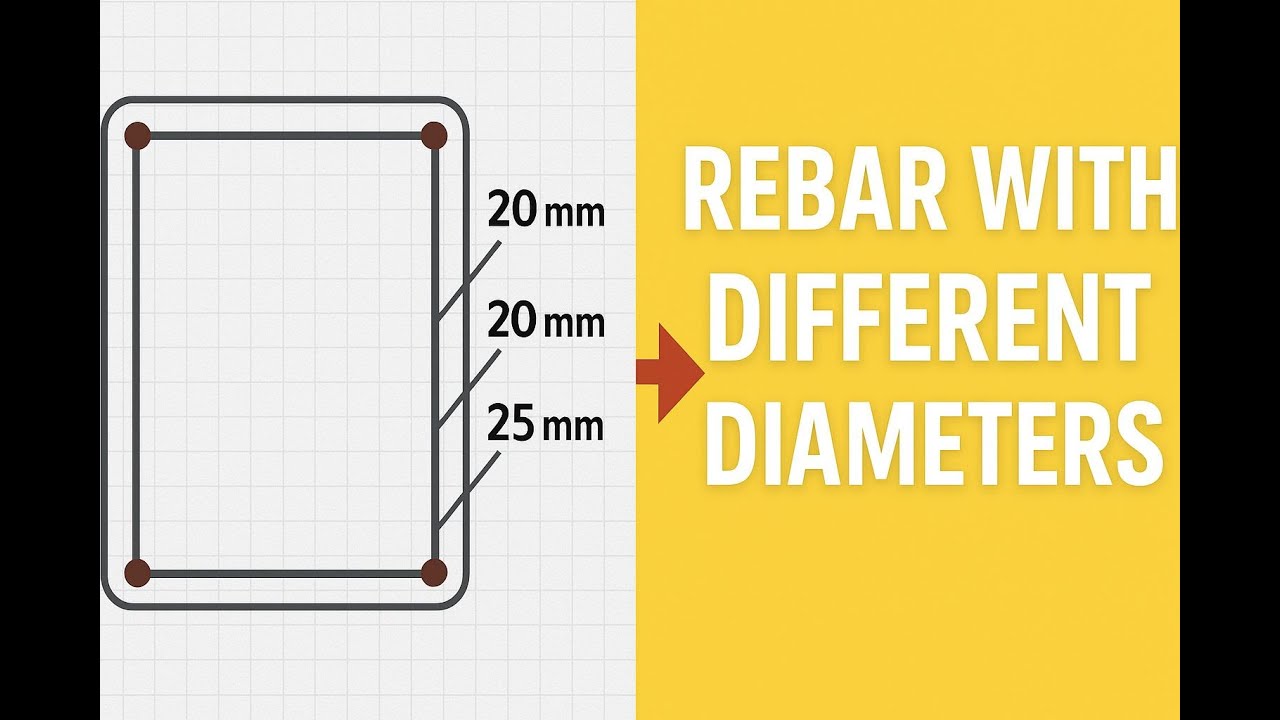 How to Model Columns with Different Rebar Diameters in ETABS