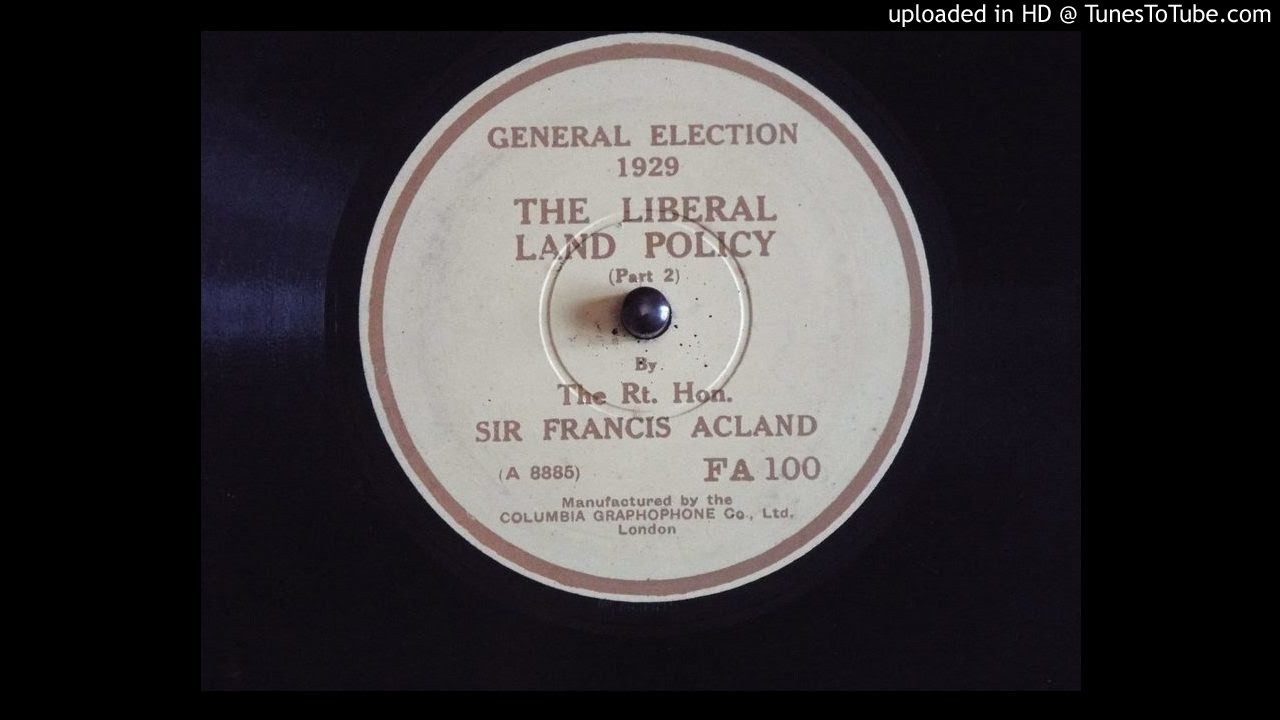 General Election 1929: Liberal Land Policy, Part 2