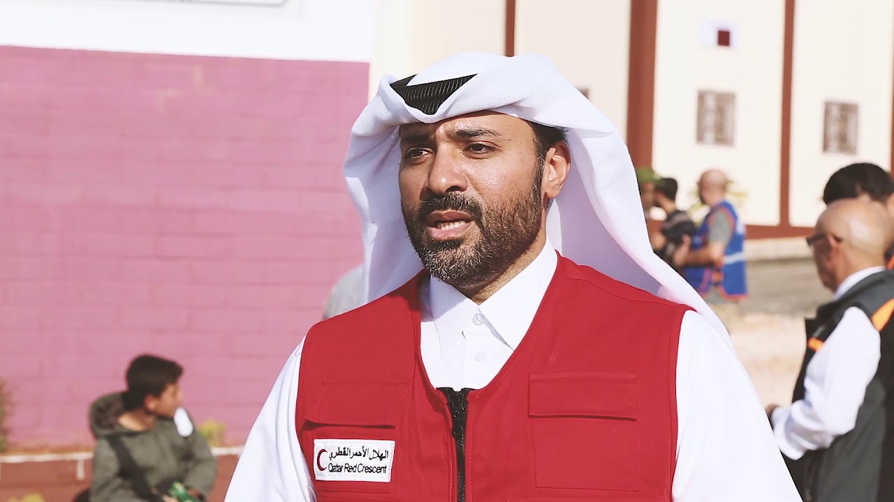 افتتاح مدينة الهلال السكنية في شمال سوريا بدعم من صندوق قطر للتنمية وتنفيذ الهلال الأحمر القطري