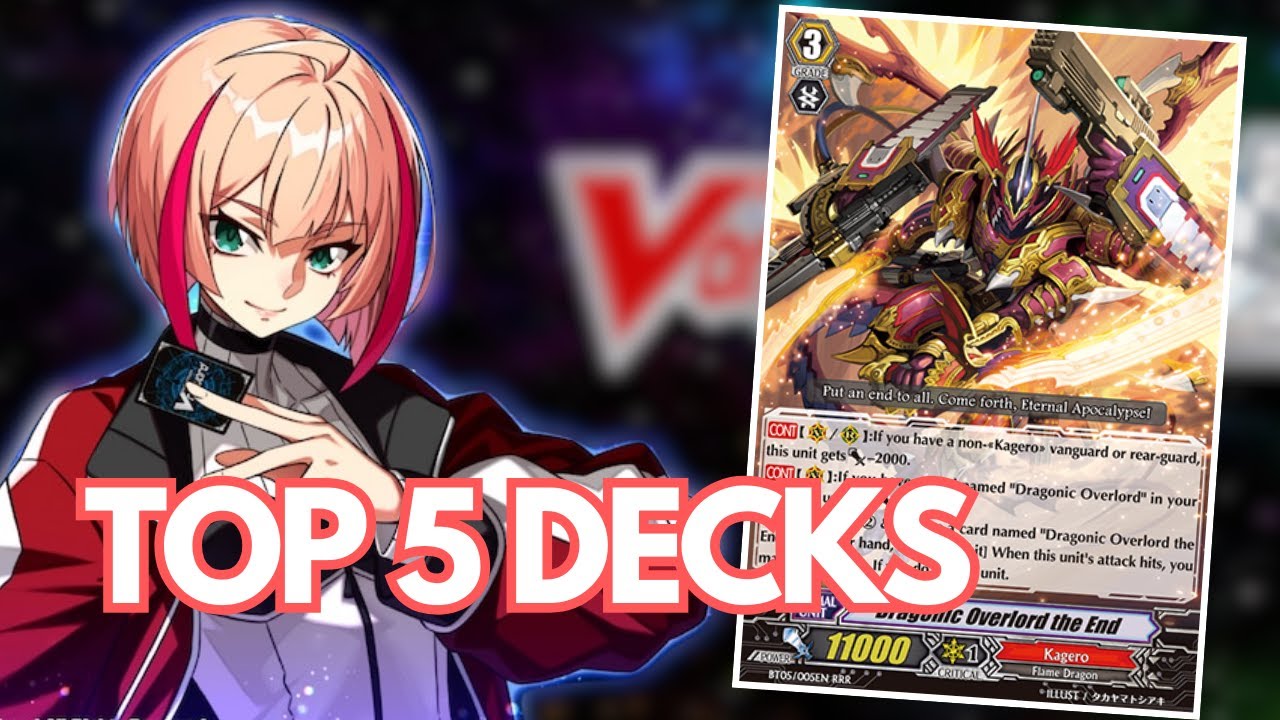 TOP 5 DECKS IN DEAR DAYS 2 FOR VINTAGE FIGHT (+1 Extra!)