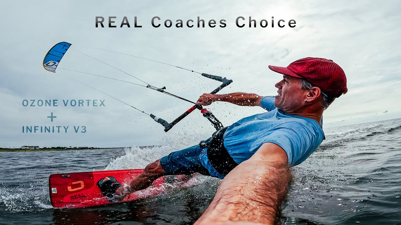 Ozone Vortex 15m and Infinity V3 - REAL Coaches Choice for Lightwind