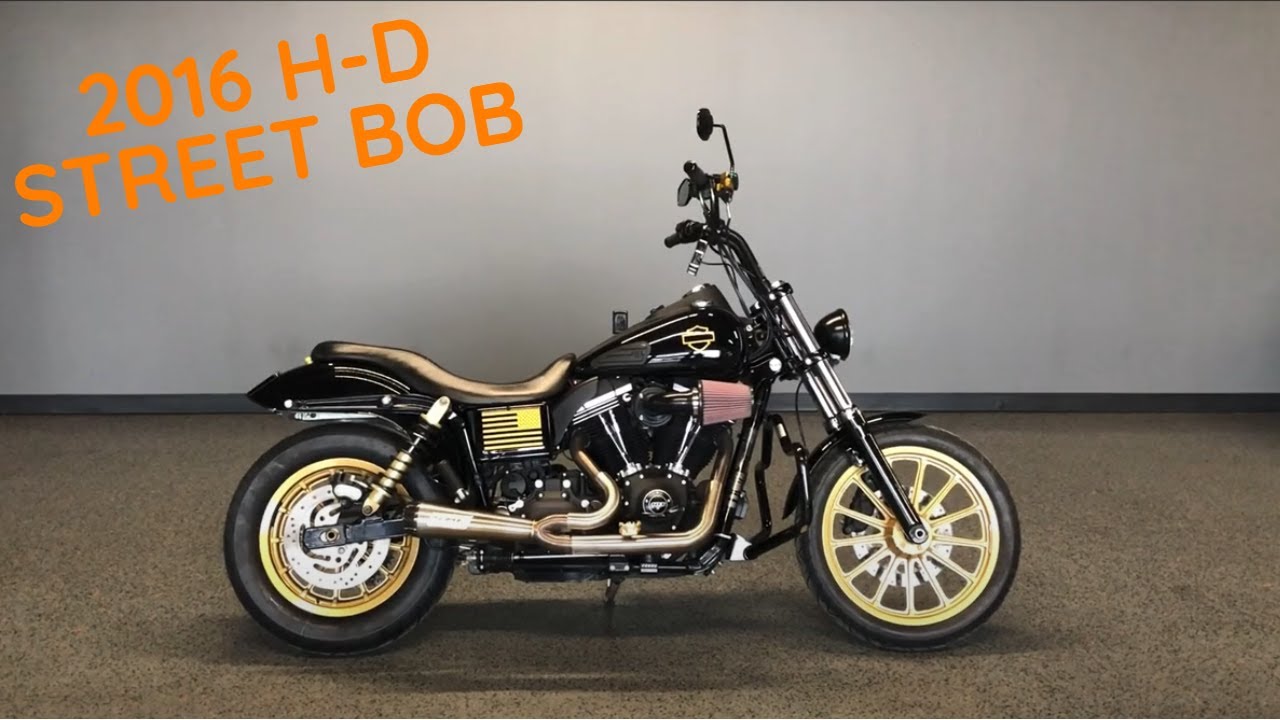 302083 2016 HARLEY-DAVIDSON DYNA STREET BOB - FXDB
