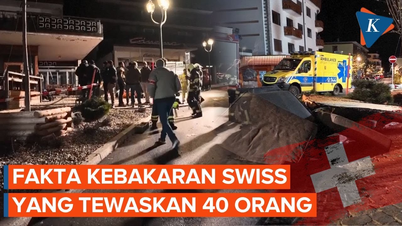 Lilin Diduga Penyebab Kebakaran Malam Tahun Baru Swiss, 40 Orang Tewas