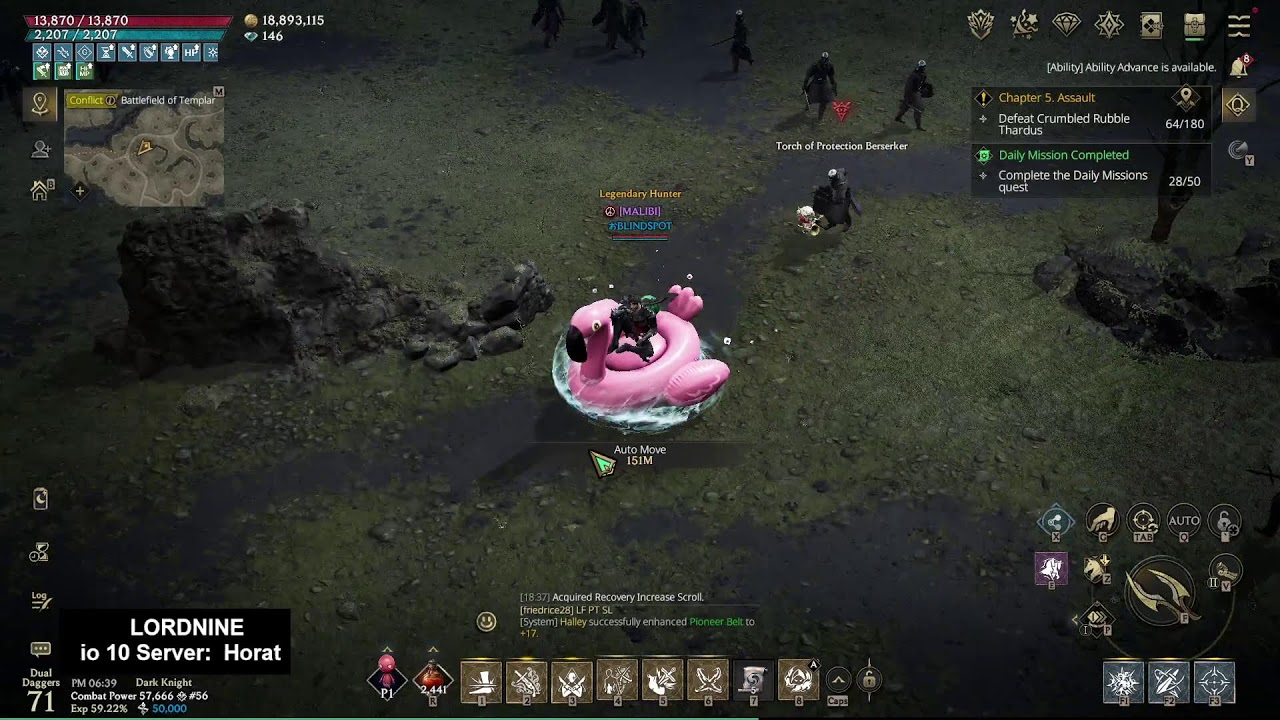 Lordnine Daily Grind Dual Dagger POV! 9/192025