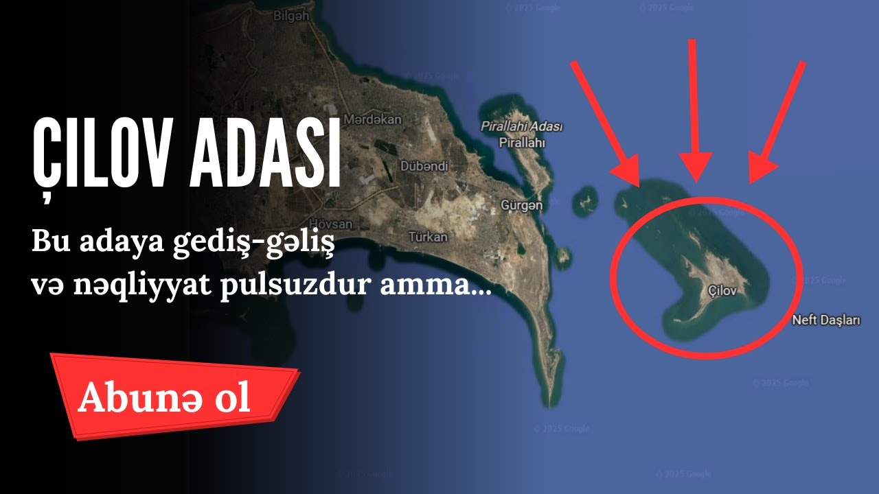 Çilov Adası: Gözlərdən uzaq, gözəlliklərlə dolu bir ada! #ÇilovAdası #Çilov #AzərbaycanAdaları