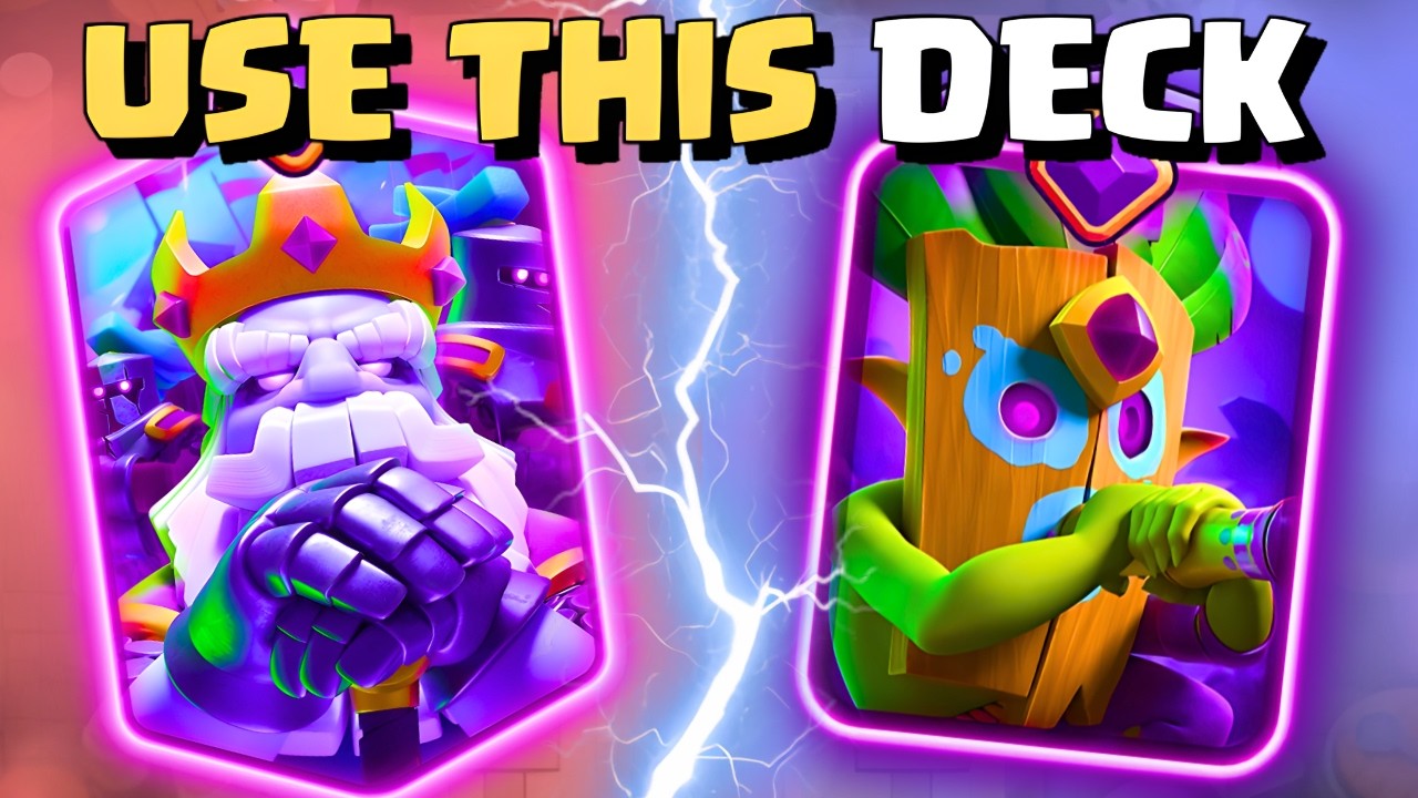 The EASIEST Deck To Get 12,000 Trophies FAST