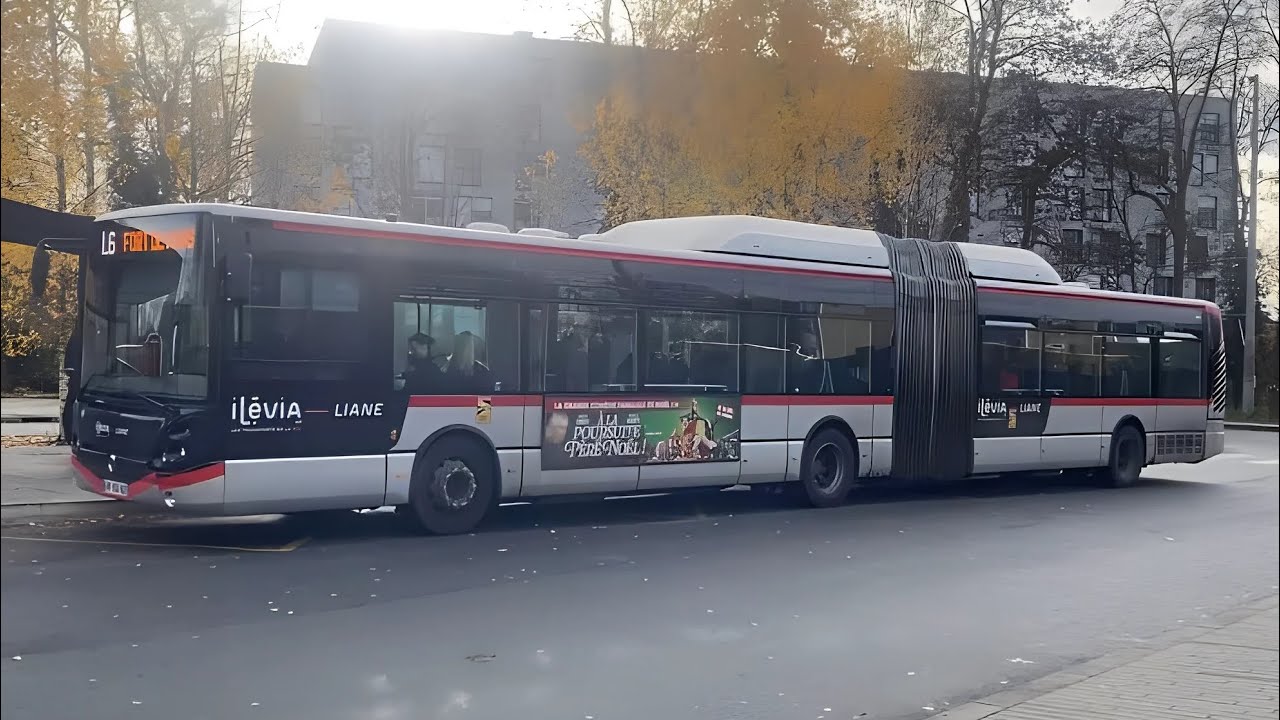 (MÉTRO/BUS) Ligne 1 + Ligne 2 Passages + Trajet Rame HP 81 Et 90 + Trajet BUS Ligne 18 Et L6