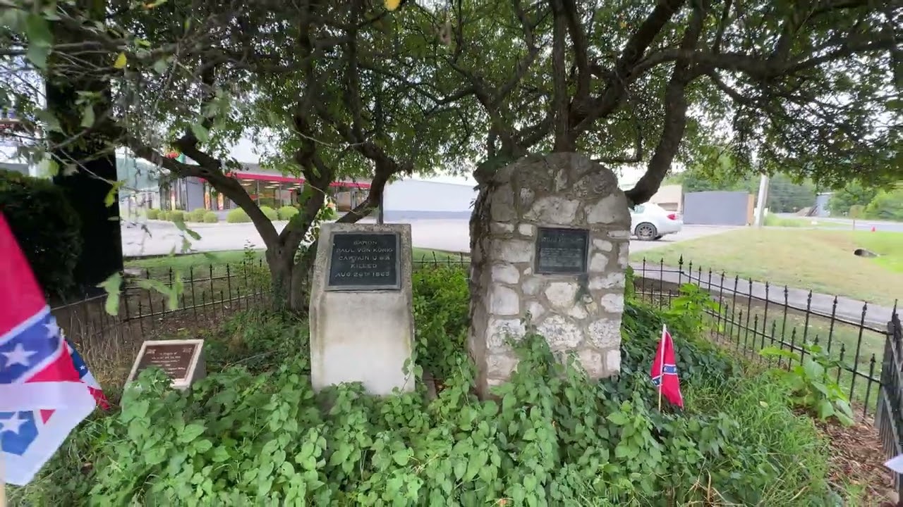 White Sulphur Springs (Dry Creek) Battlefield, West Virginia, markers, unpreserved (Aug 17, 2025)