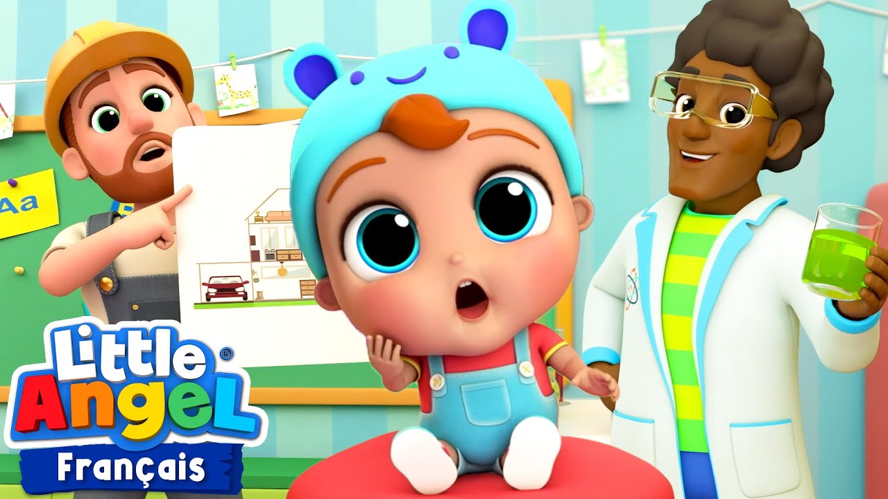 La chanson des m&eacute;tier et des carri&egrave;res | Comptines avec B&eacute;b&eacute; Louis | Little Angel Fran&ccedil;ais