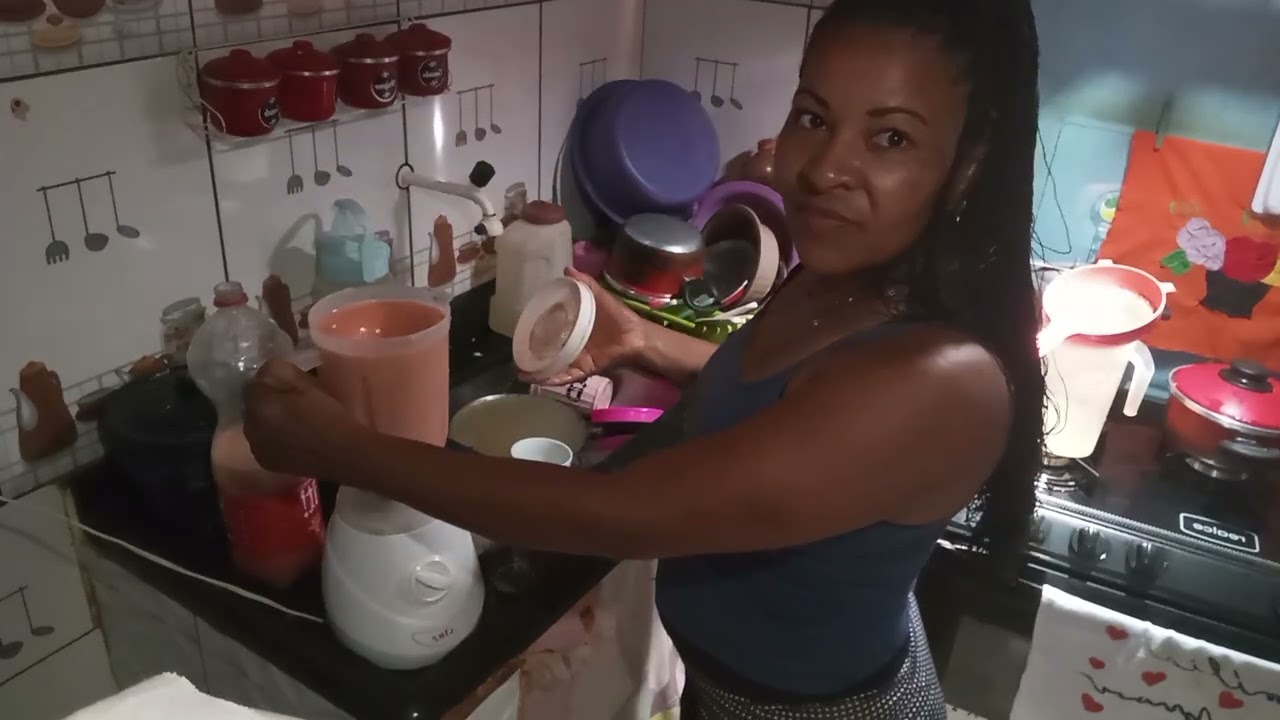 O VÍDEO DE HOJE FOI FAZENDO SUCO DE ACEROLA 🥤😋