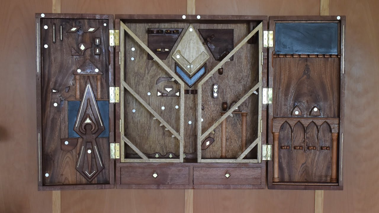 Hand-Tools Chest Cabinet Inspired From 19th Century |Full Build Video|Part2