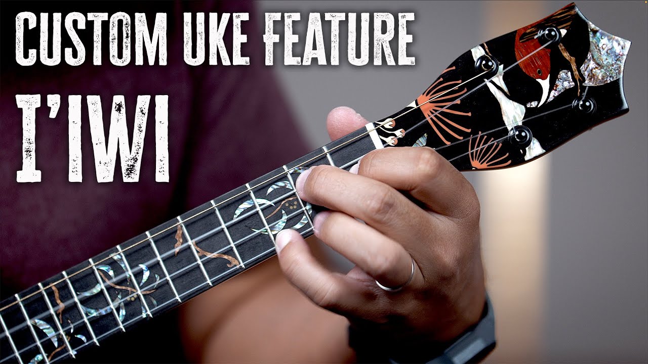 I'iwi Mastergrade Koa Custom Tenor Ukulele