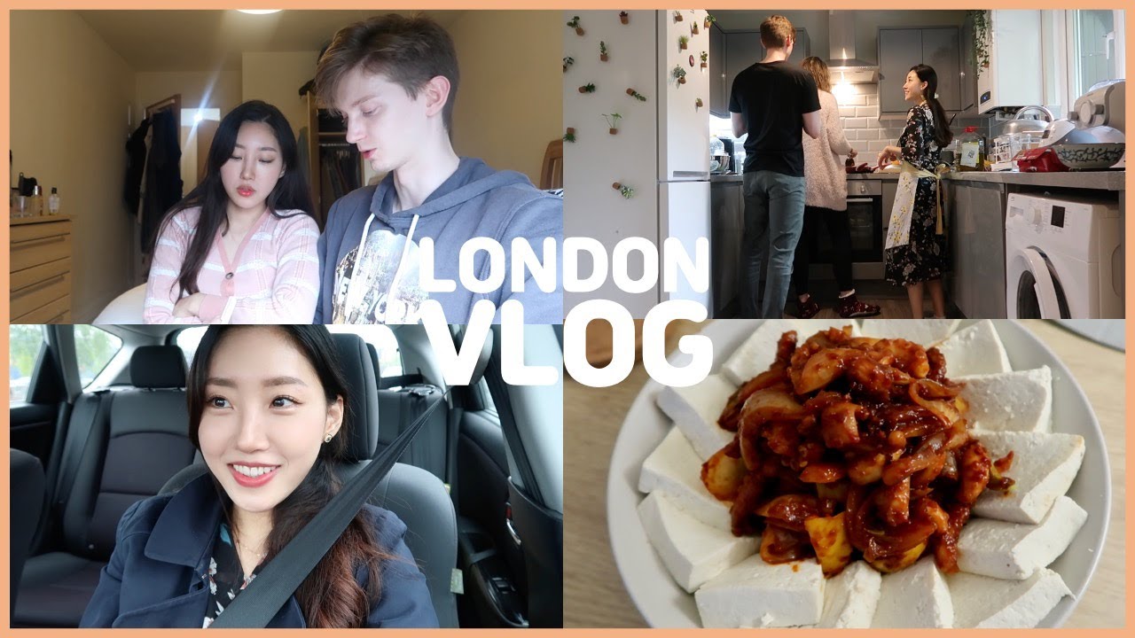 [🇬🇧#89]한인마트 장보기🛒 톡파원 첫촬영 다음날, 친구집 초대 받은 날🧑‍🍳 영국에서 낙지볶음이라니..🥺 | 콩스터Kongster