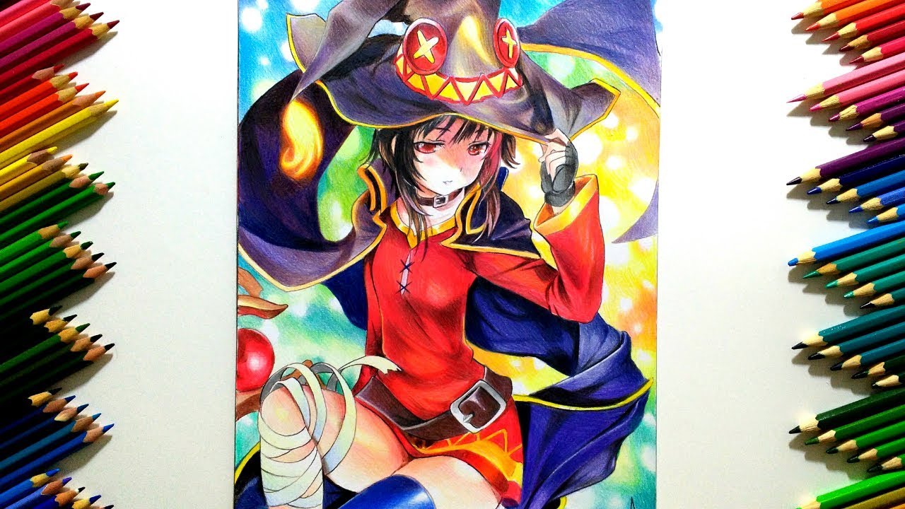 Drawing - Megumin ( Konosuba この素晴らしい世界に祝福を! )