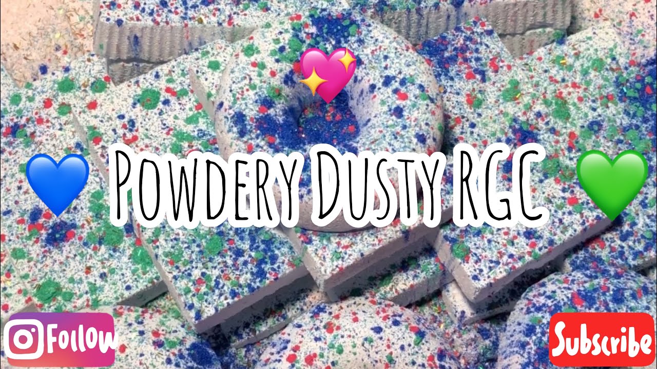Extremely Powdery Dusty Reformed Gym Chalk w/baby powder Crush