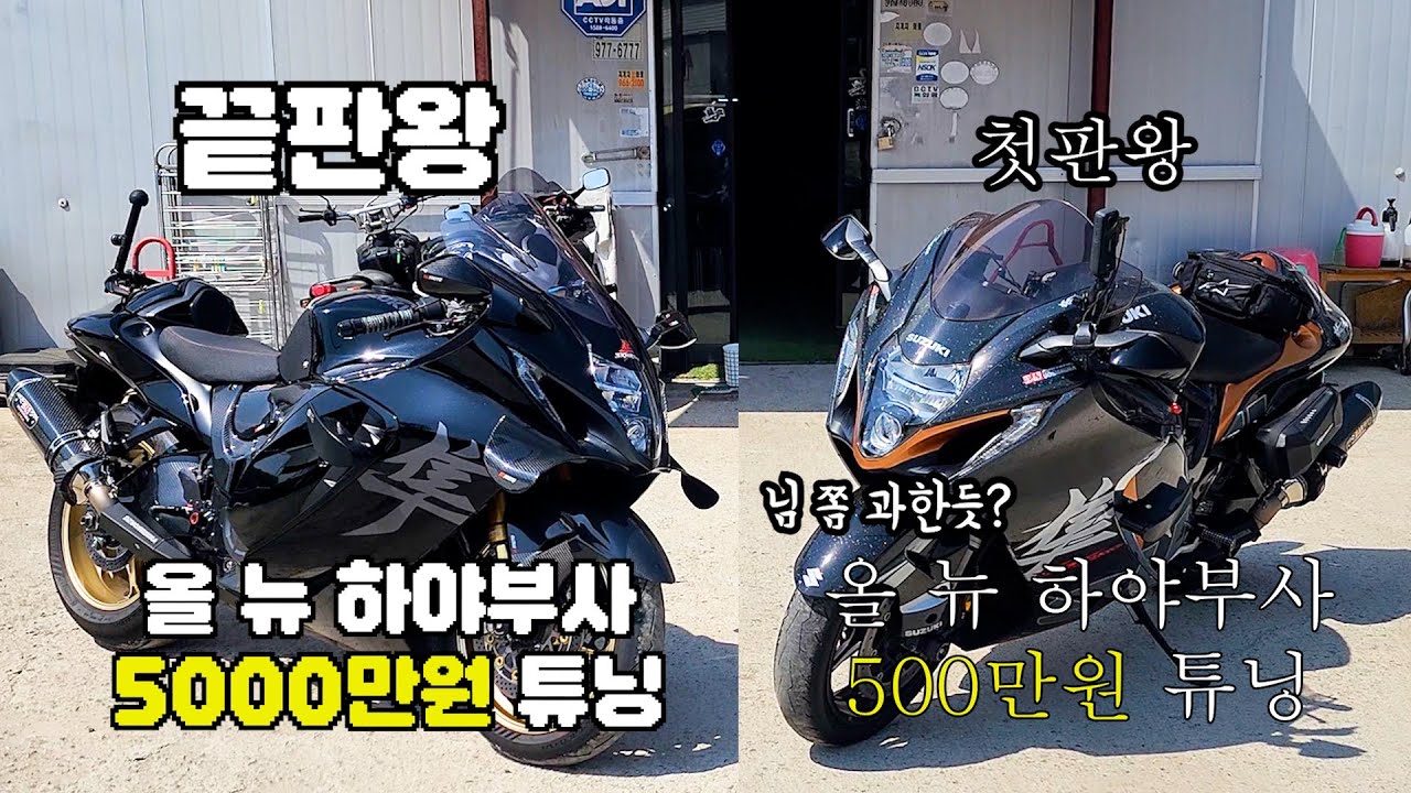 튜닝만 5000만원 풀카본 하야부사