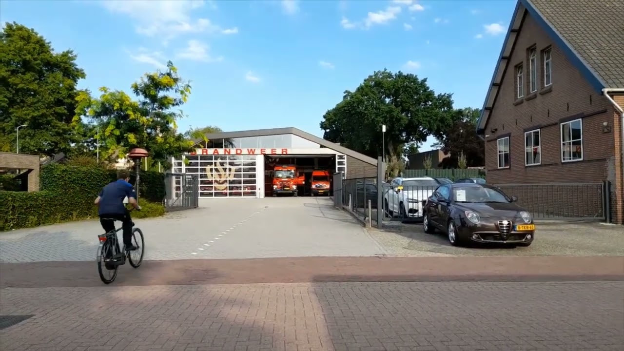 (Opkomst+Uitruk)WTG Uddel, TS Elspeet en OVD met P1 onderweg naar grote bosbrand in Harderwijk