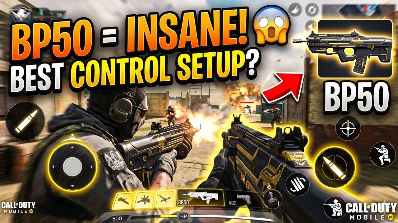 Cod mobile | Control mode | BP50 | Epic gameplay