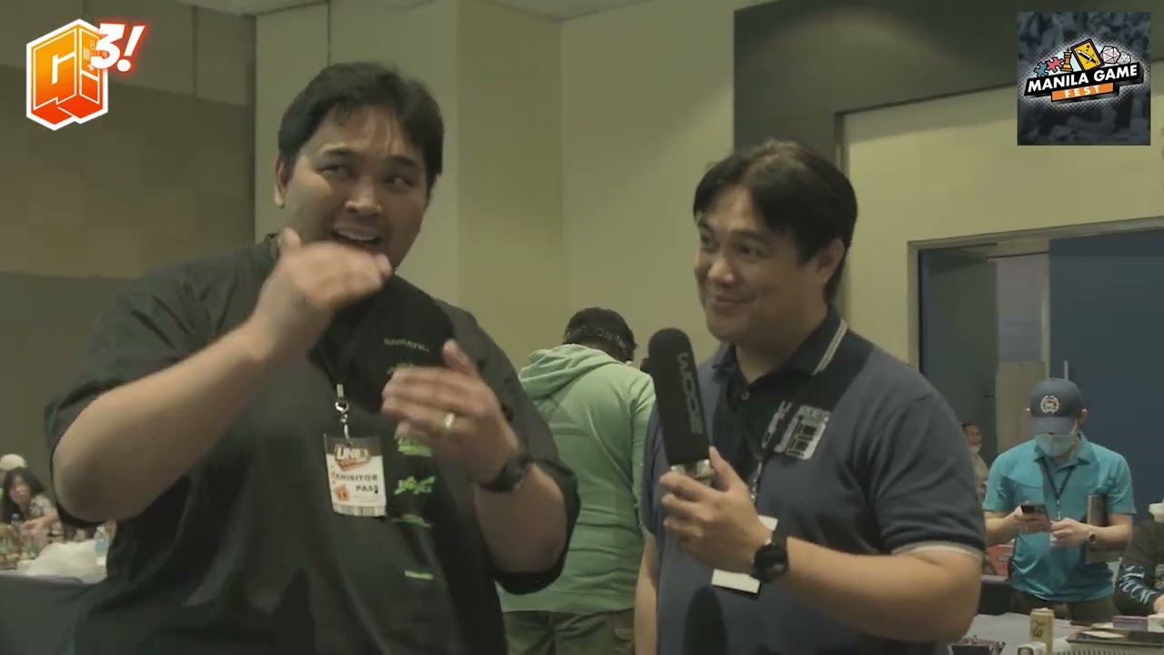 We got to meet Mr.@CarloOple - G3! On the Spot at UnboxCon and Manila Game Fest 2023