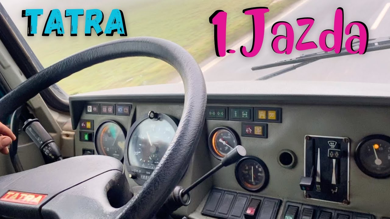 TATRA 815 Turbo | Ideme na 1. jazdu | First Drive on Tatra Truck