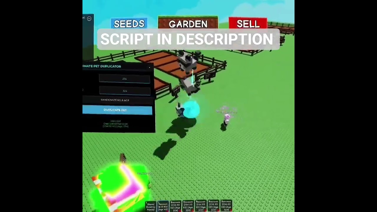 Grow A Garden best op Script #growagardenscript #roblox #robloxmemes #robloxedit